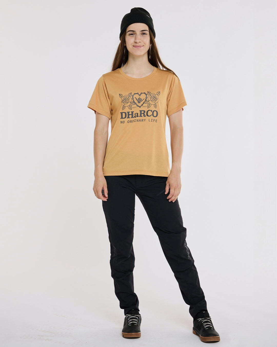 Womens Short Sleeve Tech Tee | Golden Easy Wear Style