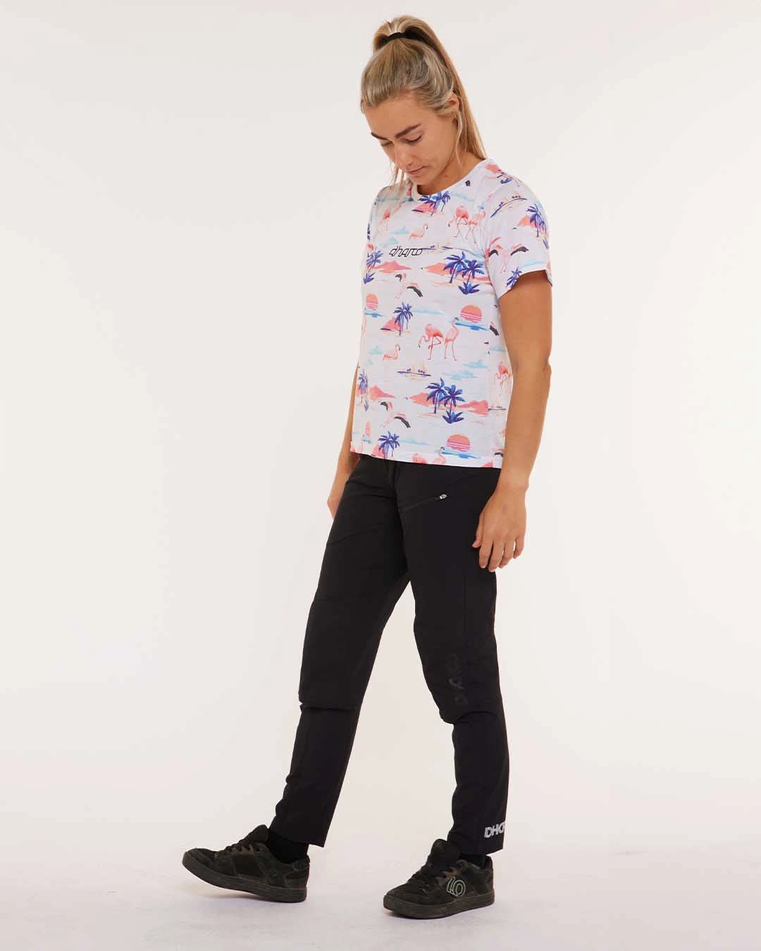 Womens Short Sleeve Tech Tee | Jessie Daily Style Chic Comfort Style