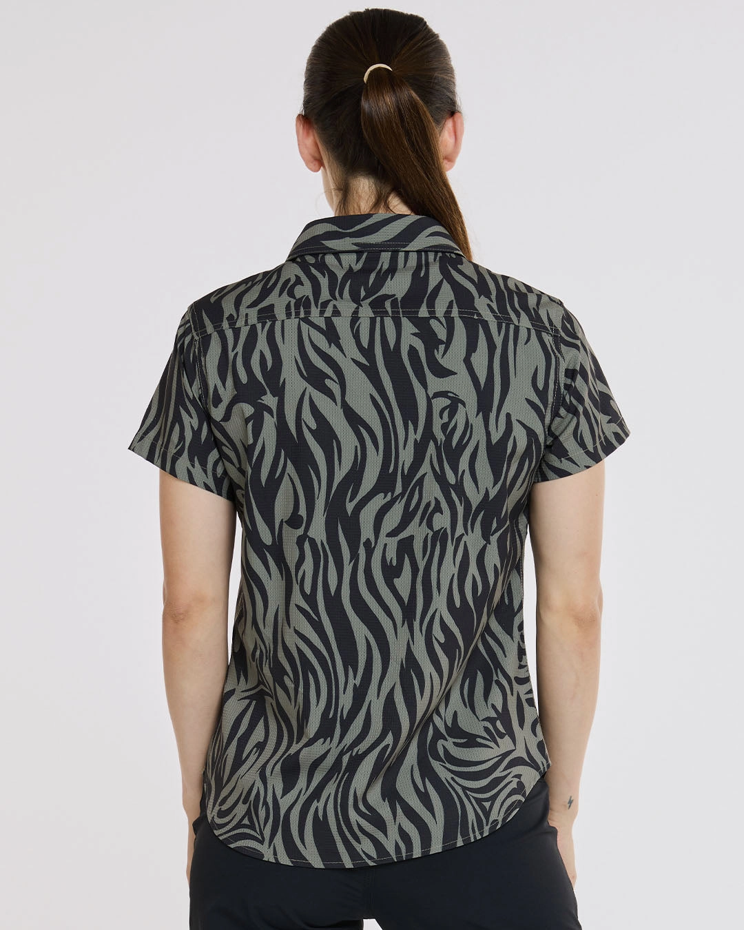 Womens Tech Party Shirt | Cypress Distressed finish Active Layering