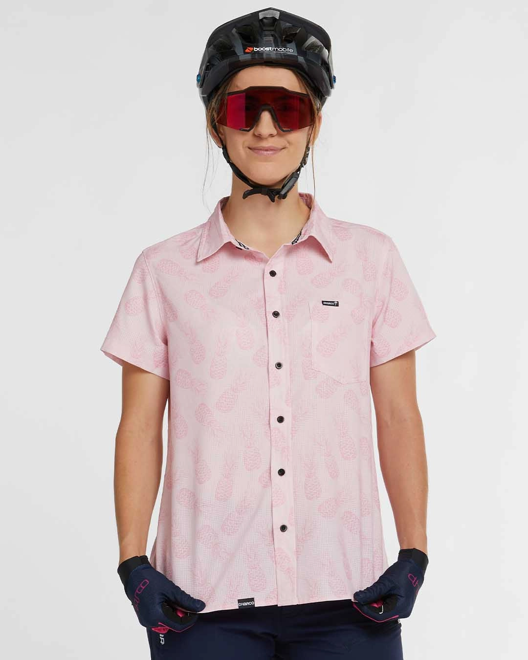 Smooth Cotton Blend Womens Tech Party Shirt | Tana
