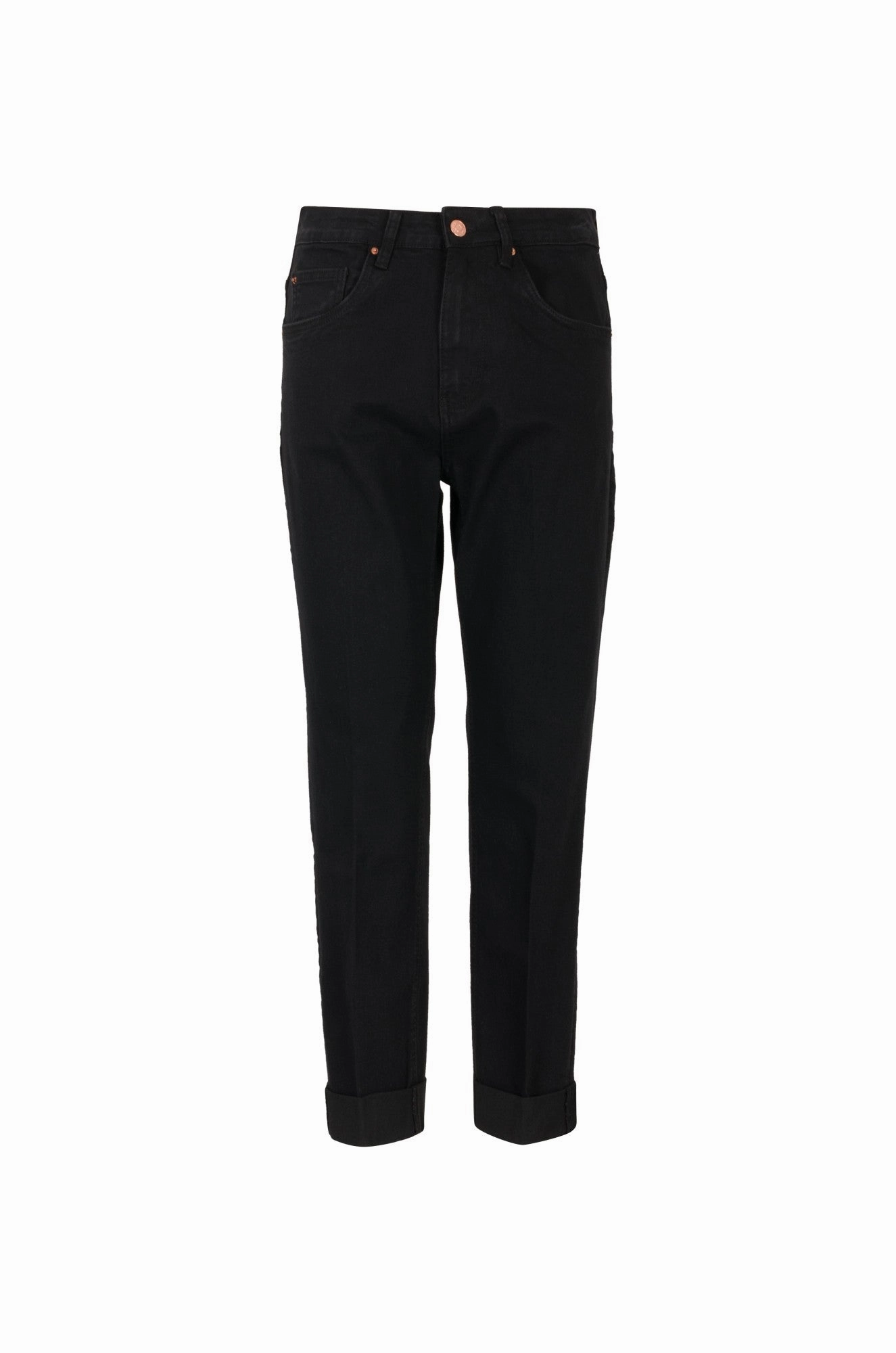 Light Fabric Wonder Denim Ankle Grazer Jeans | Black Slate | 6609B1