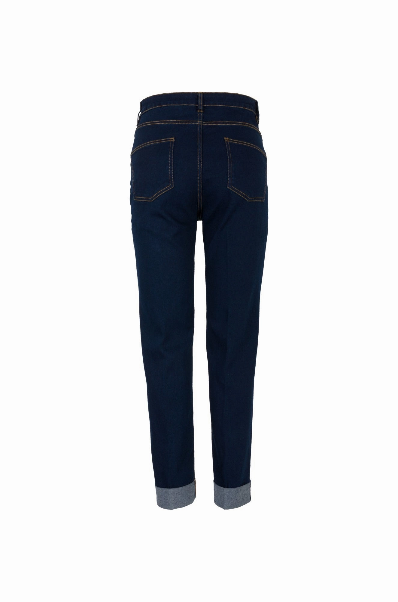 Beach Day Modern All Around Fit Wonder Denim Ankle Grazer Jeans | DARK INDIGO | 6609B1