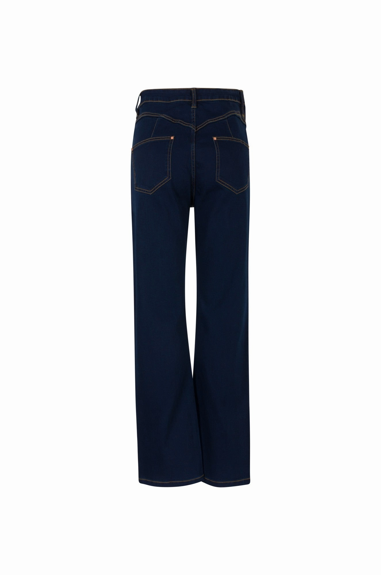 Flattering Waist Wonder Denim Flare leg Jeans | DARK INDIGO | 6608B1