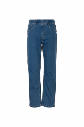 Wonder Denim Short Jeans | MID INDIGO | 6622B1 Urban Explorer Evening Stroll Casual Friday Relaxed Taper