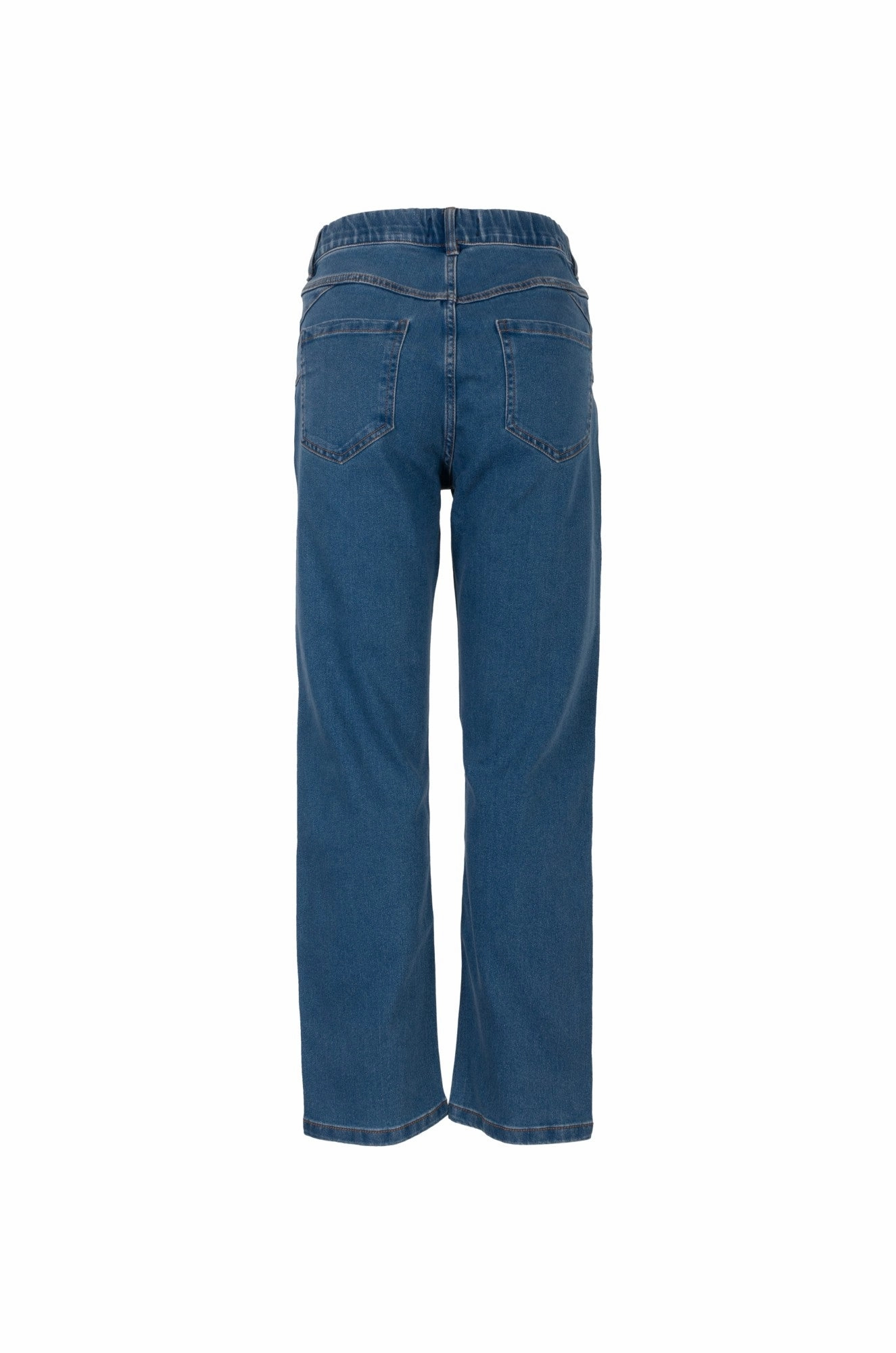 Wonder Denim Short Jeans | MID INDIGO | 6622B1 Home Comfort Party Look Modern Minimalist