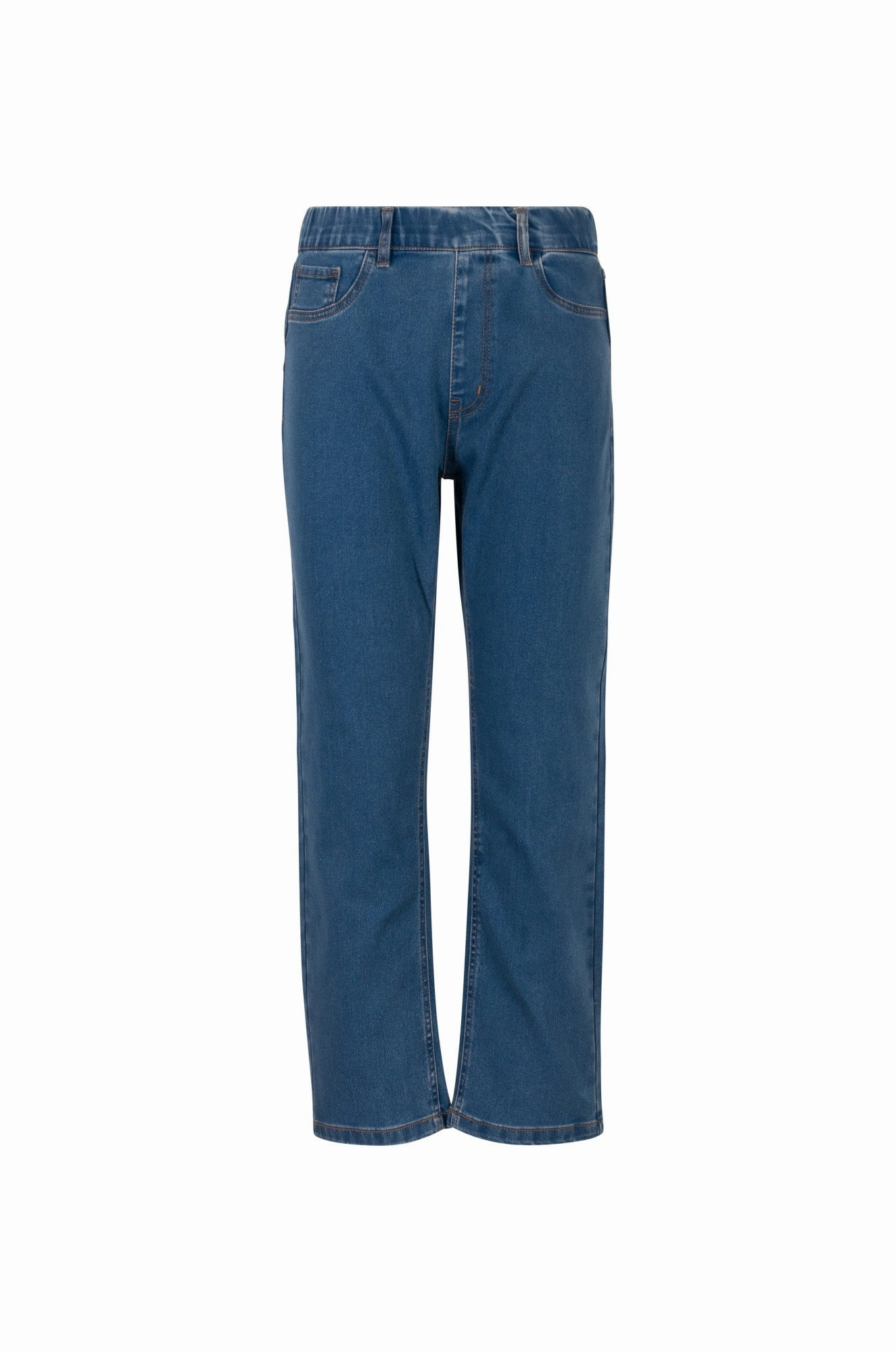 Pre Washed Denim Wonder Denim Xtra Short Jeans | MID INDIGO | 6621B1