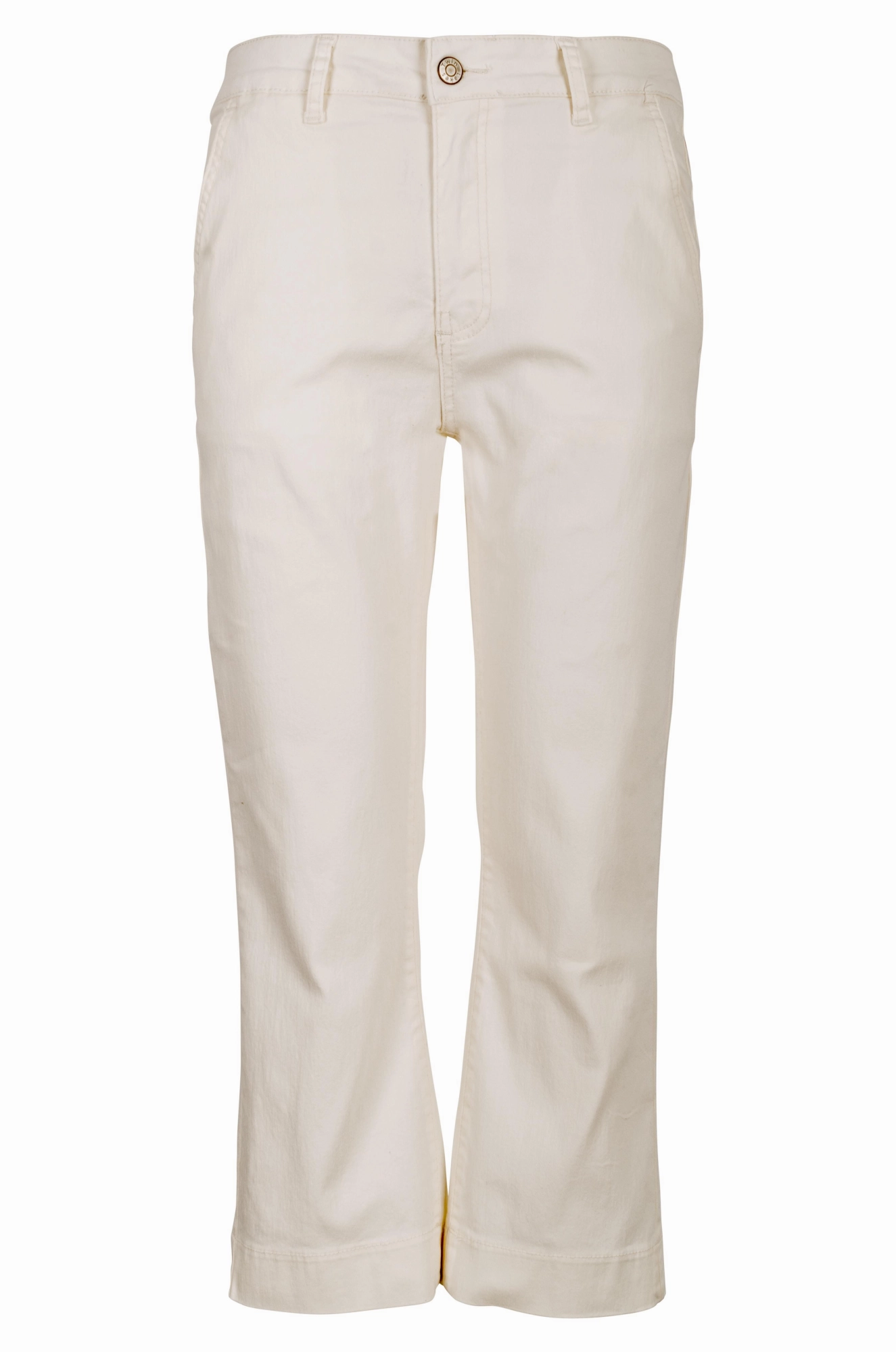 Coloured Denim Crop length Jeans | PEARL | 6905AR Durable Fabric Minimalist Adult Fashion