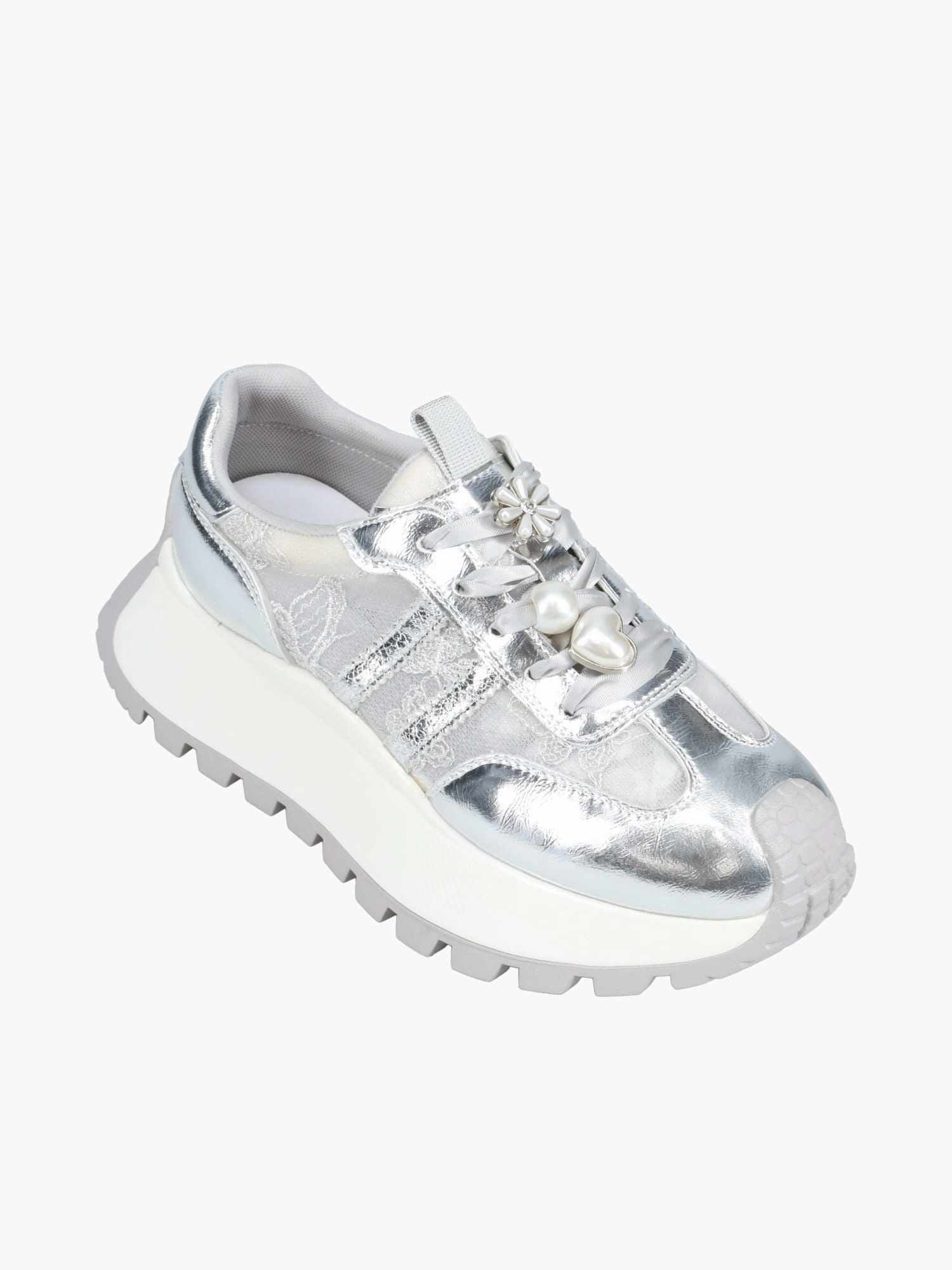 City Function Yani Silver Mesh