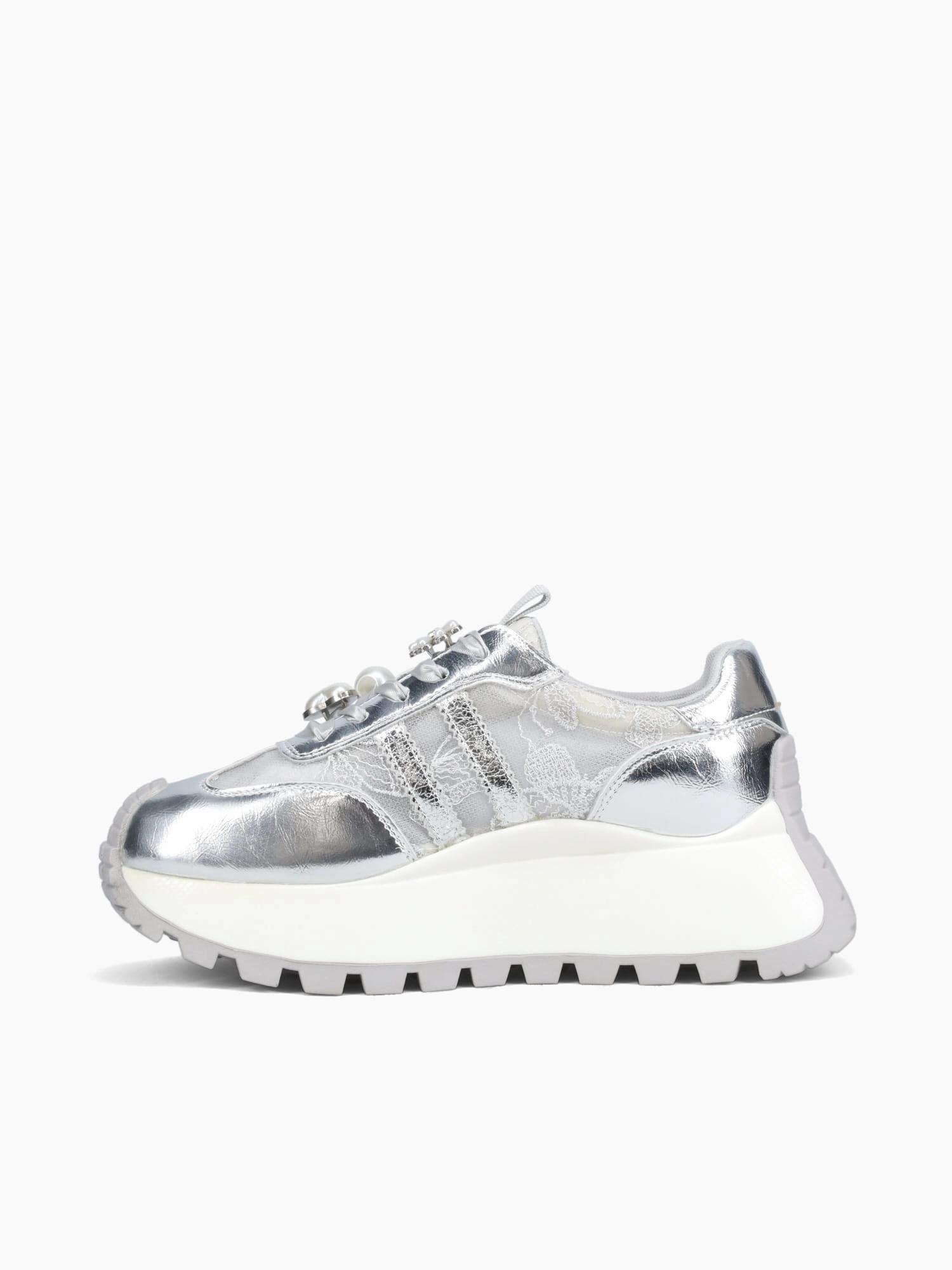 Sport Fanatic Yani Silver Mesh